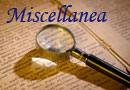 miscellanea